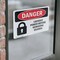 Signmission Lockout Power Before Removing Guards Danger Sign, Vinyl Decal, 10in W x 7in L, 2PK OS-2PACK-DS-D-710-L-1434 - alternate 5